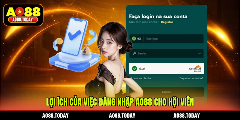 Lợi ích của việc đăng nhập AO88 cho hội viên 